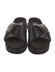 Moncler Leather Slides