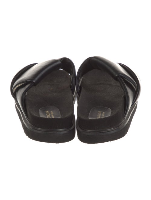 Moncler Leather Slides