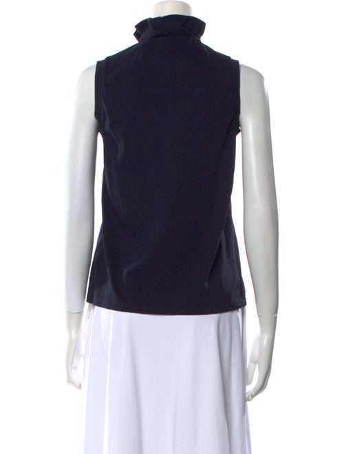 Moncler Mock Neck Sleeveless Polo