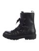 Moncler Leather Combat Boots
