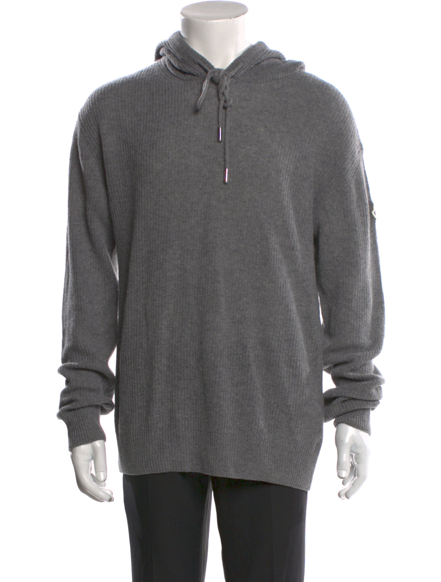 Moncler Virgin Wool Crew Neck Hoodie