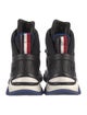 Moncler Leather Lace-Up Boots