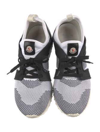 Moncler Tweed Pattern Athletic Sneakers