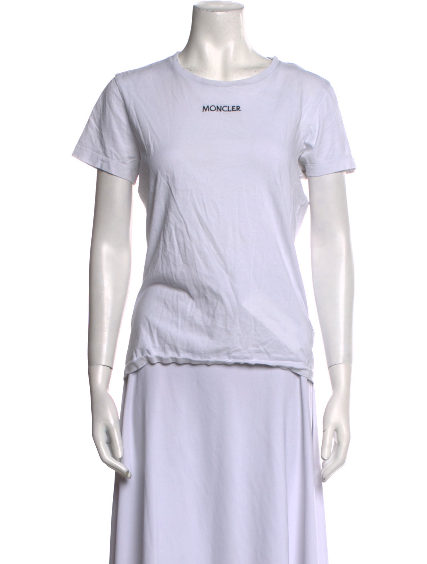 Moncler Graphic Print Crew Neck T-Shirt