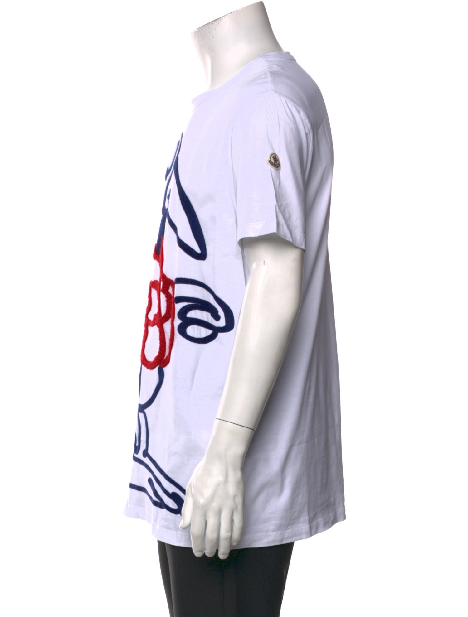 Moncler Graphic Print Crew Neck T-Shirt