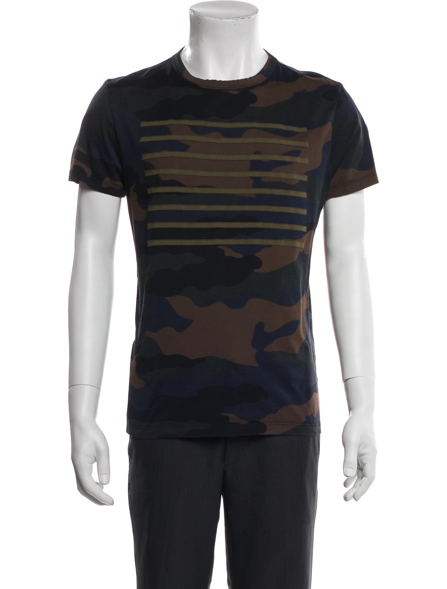 Moncler Printed Crew Neck T-Shirt