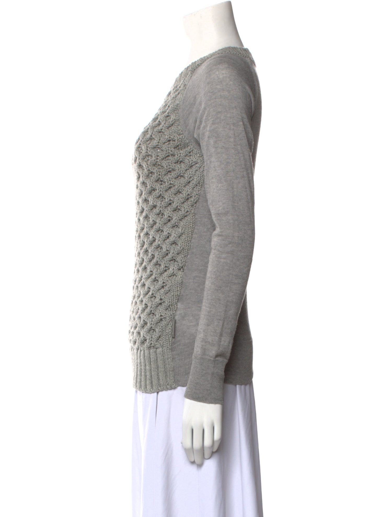 Moncler Wool Crew Neck Sweater