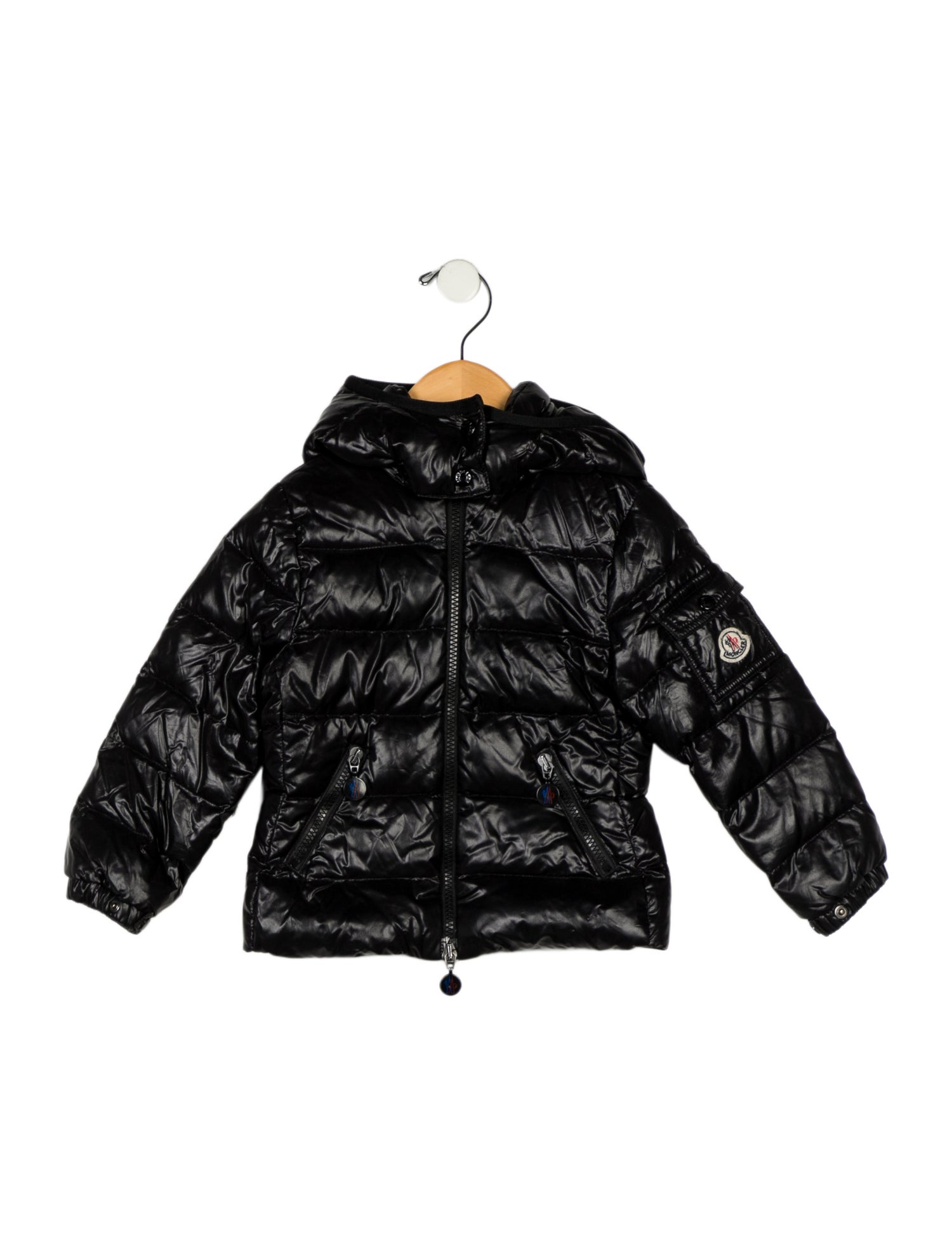 Moncler Toddler Girls' Solid Down Coat
