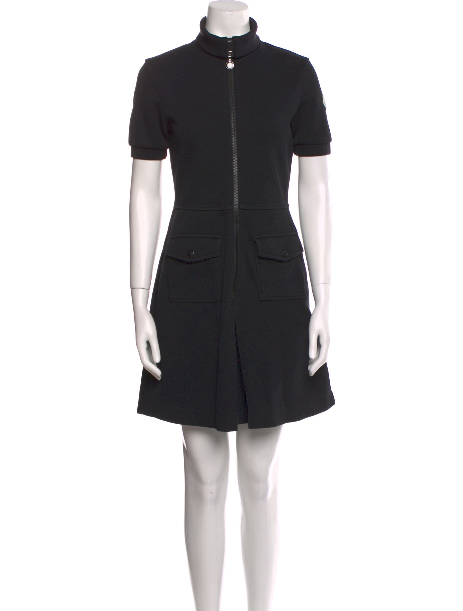 Moncler Mock Neck Mini Dress