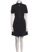Moncler Mock Neck Mini Dress