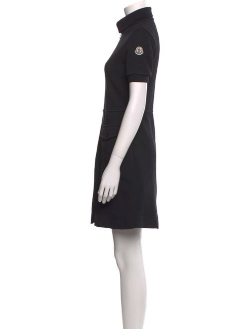 Moncler Mock Neck Mini Dress