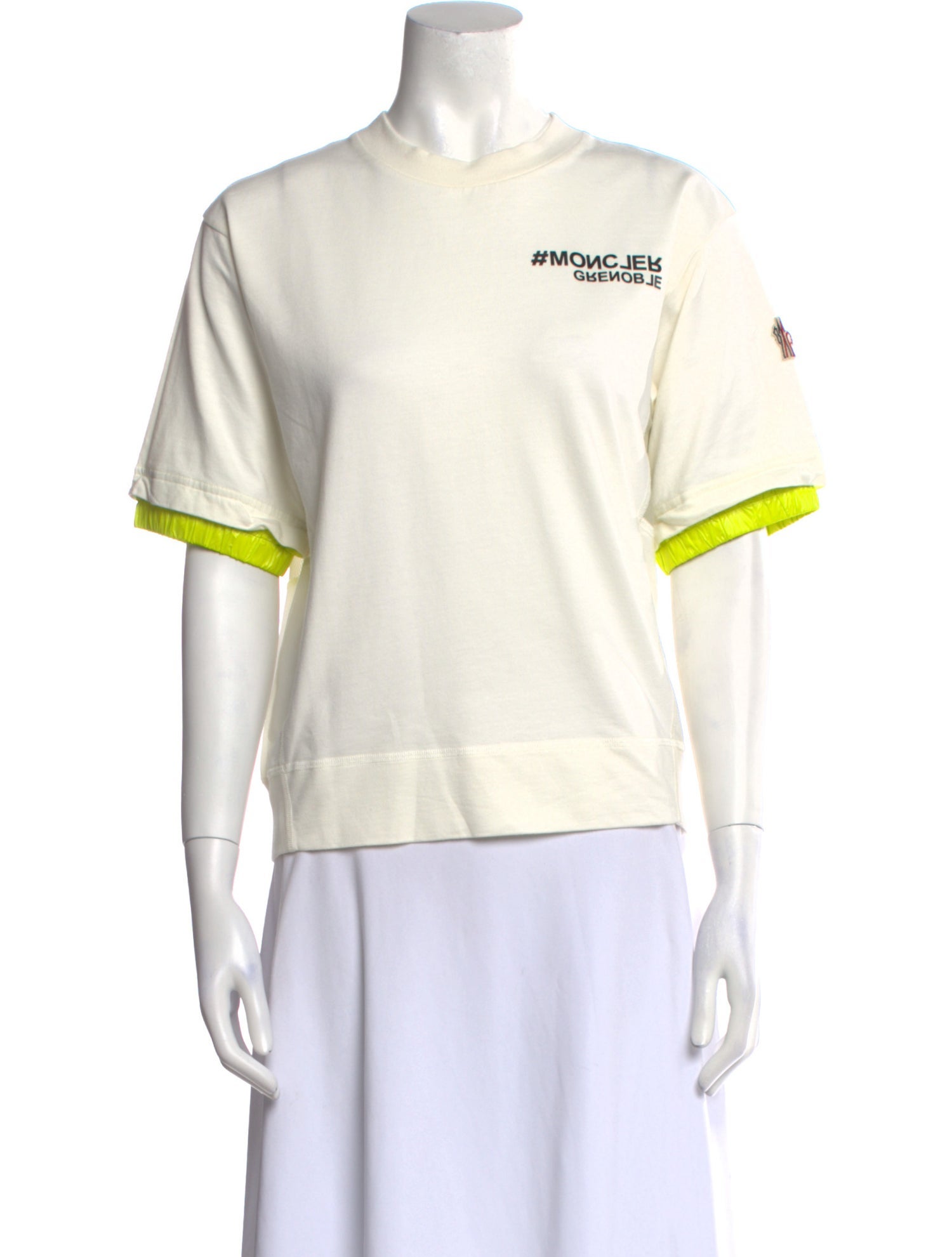 Moncler Graphic Print Crew Neck Sweatshirt