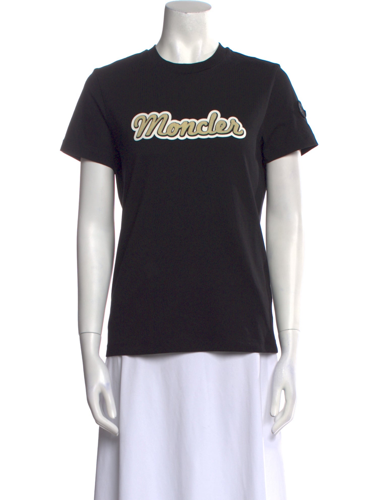 Moncler Graphic Print Crew Neck T-Shirt