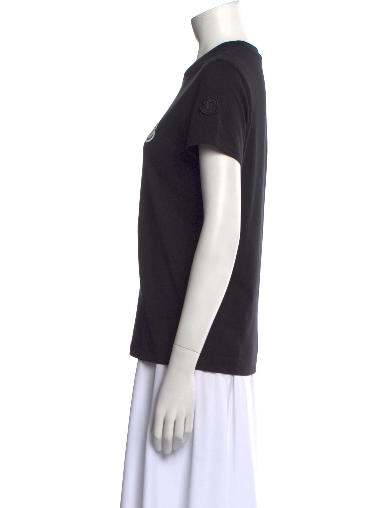 Moncler Graphic Print Crew Neck T-Shirt