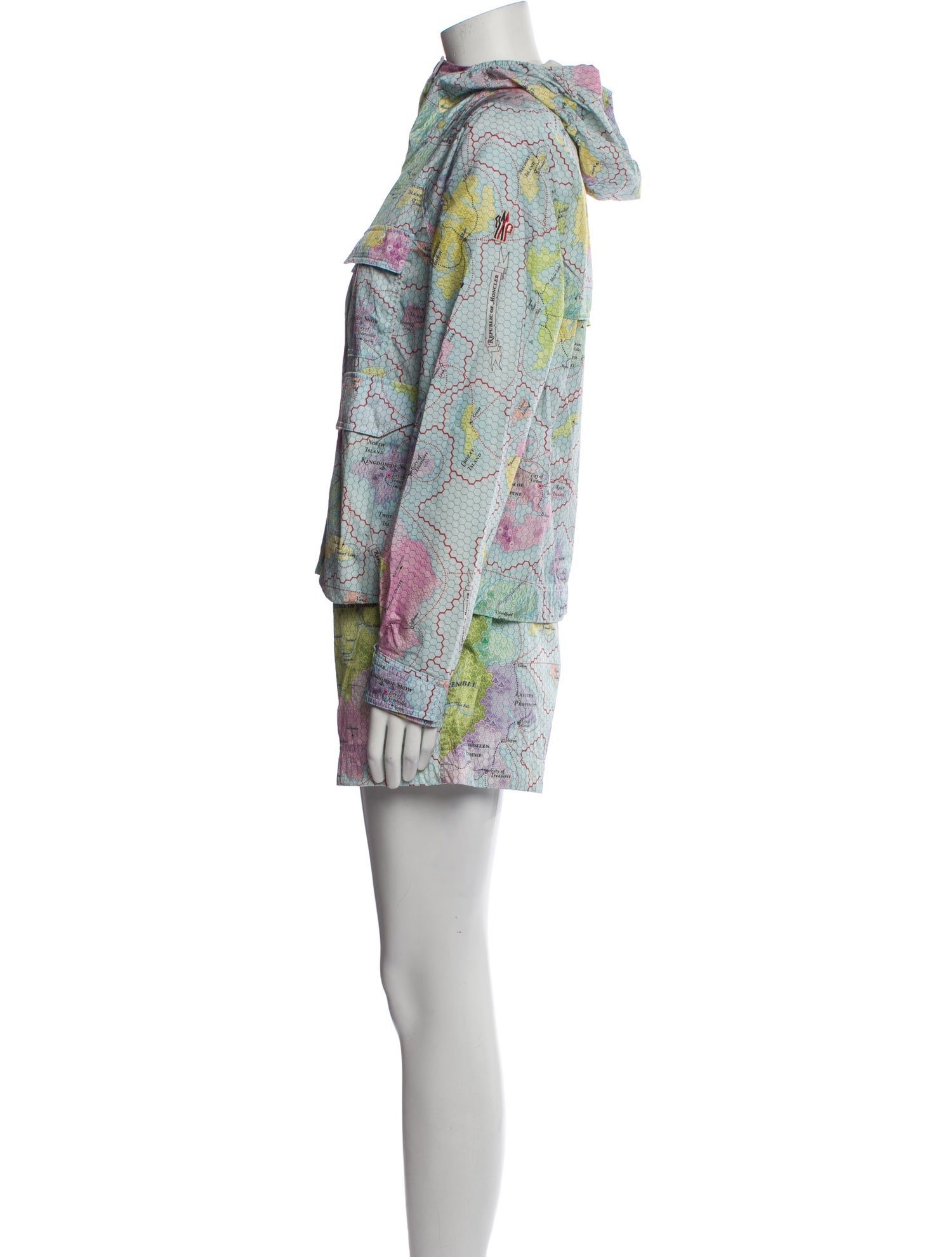 Moncler Printed Short Set