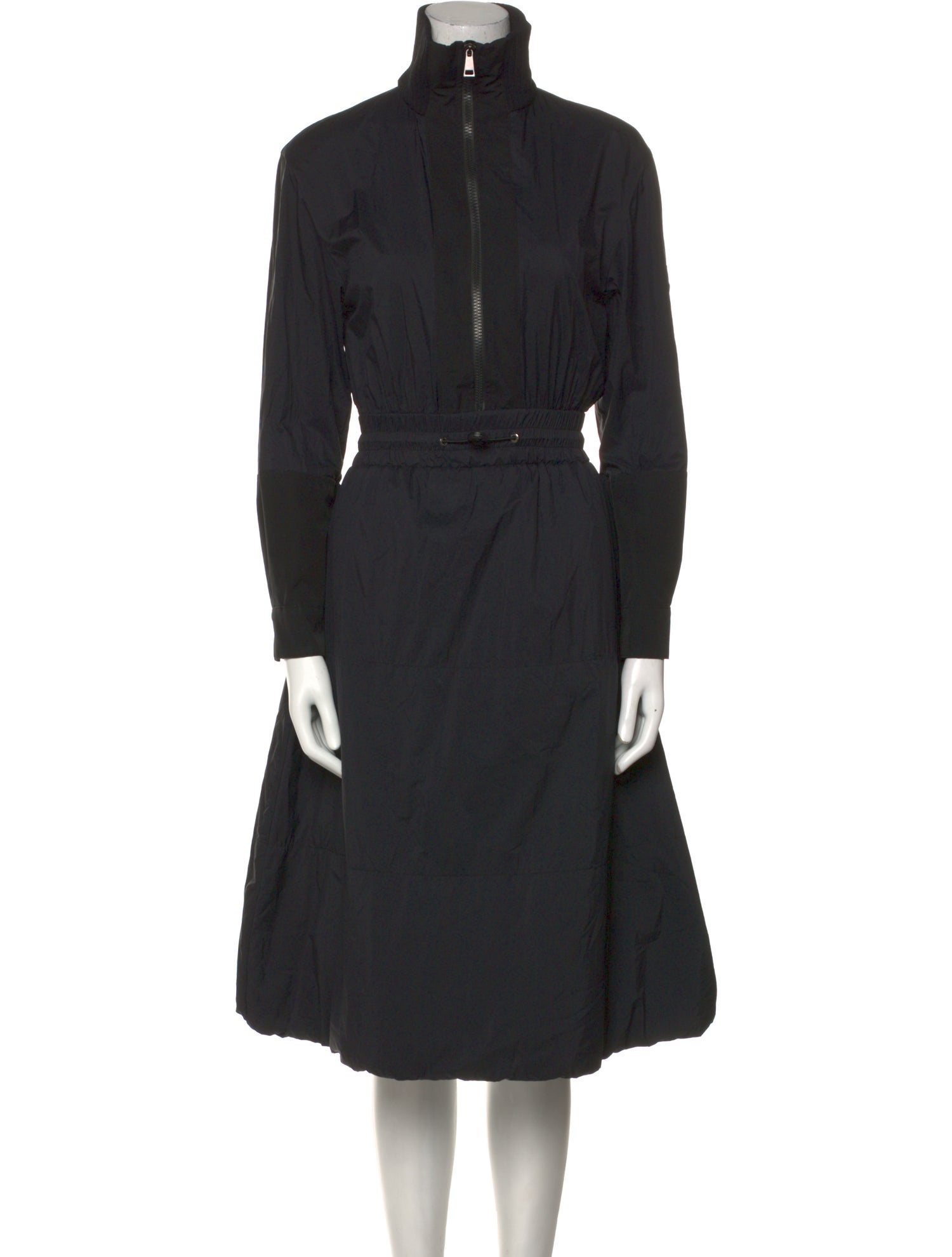 Moncler Turtleneck Midi Length Dress
