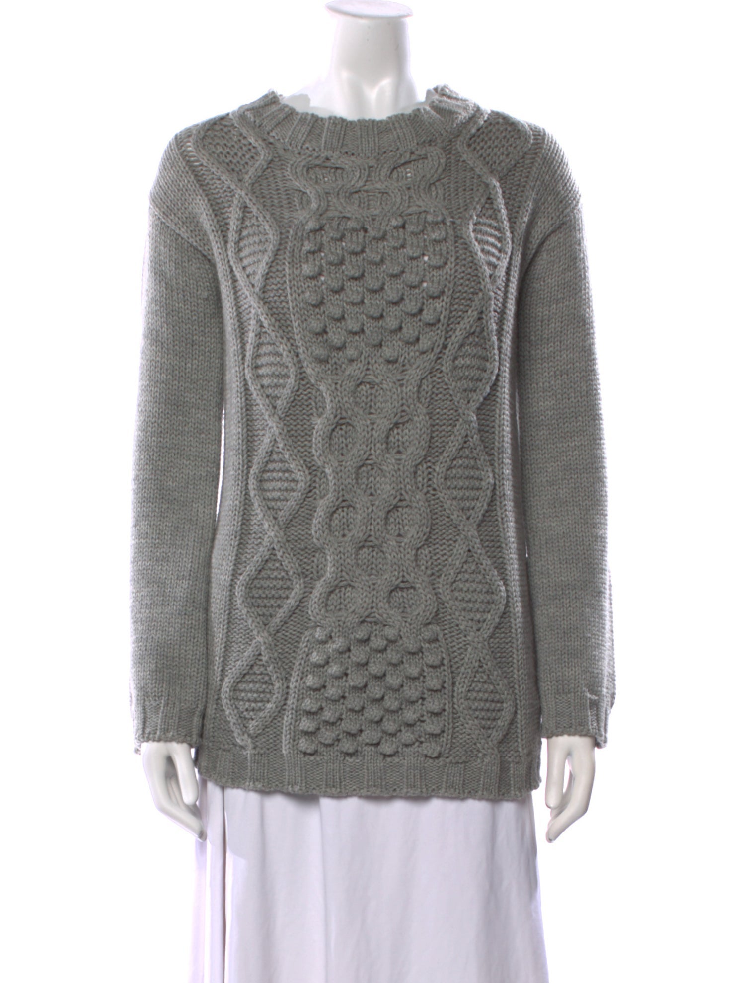 Moncler Virgin Wool Crew Neck Sweater