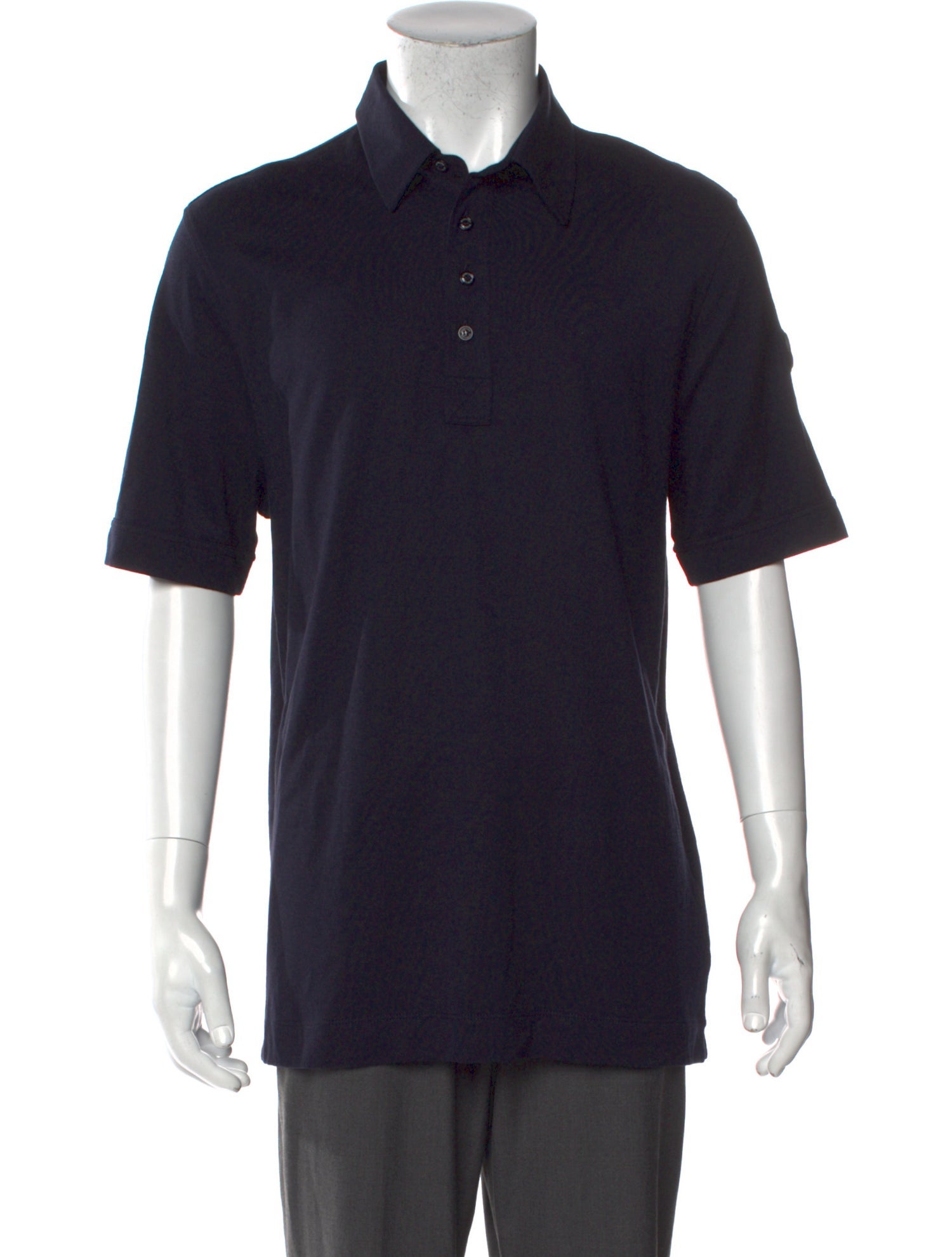 Moncler Collar Short Sleeve Polo Shirt w/ Tags