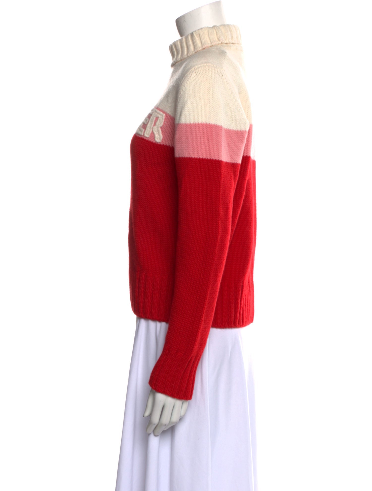 Moncler Wool Graphic Print Sweater