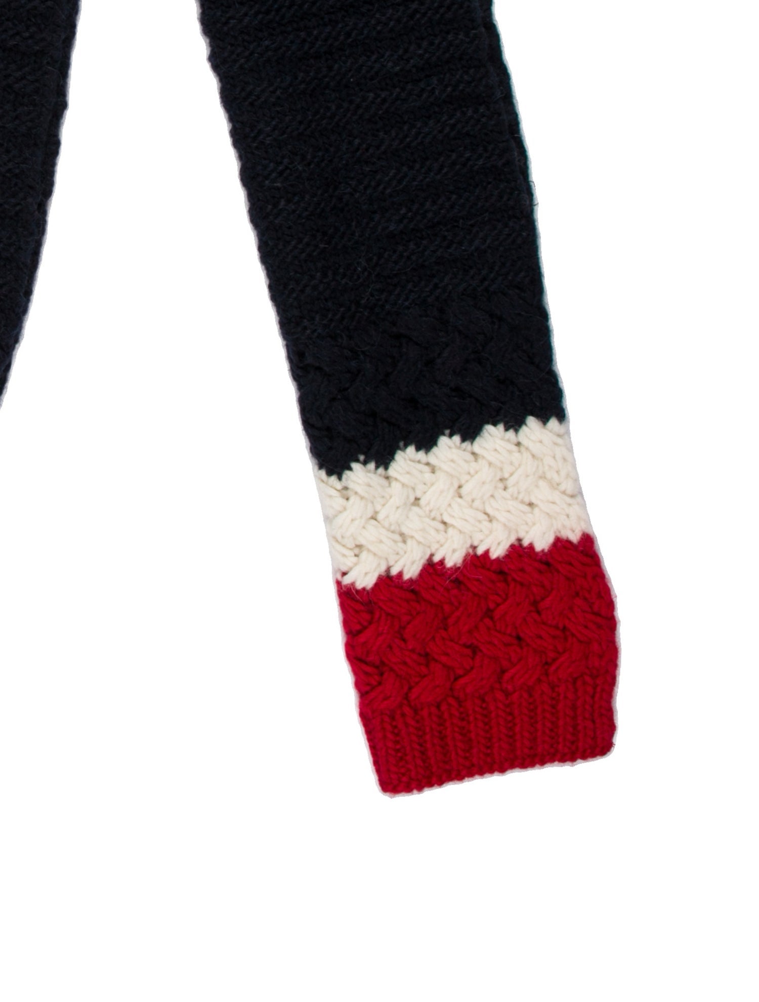 Moncler Wool Striped Scarf w/ Tags