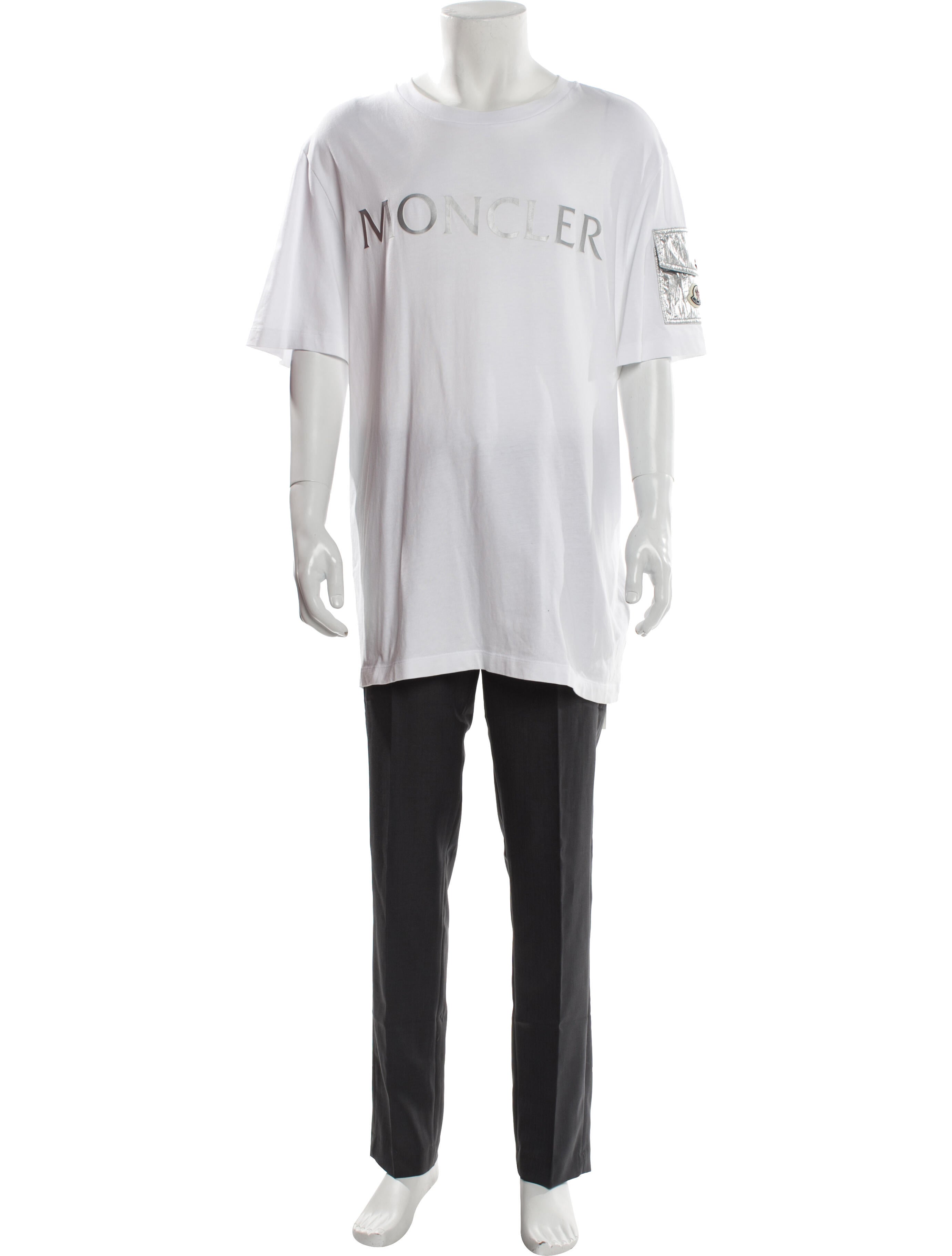 Moncler Graphic Print Crew Neck T-Shirt
