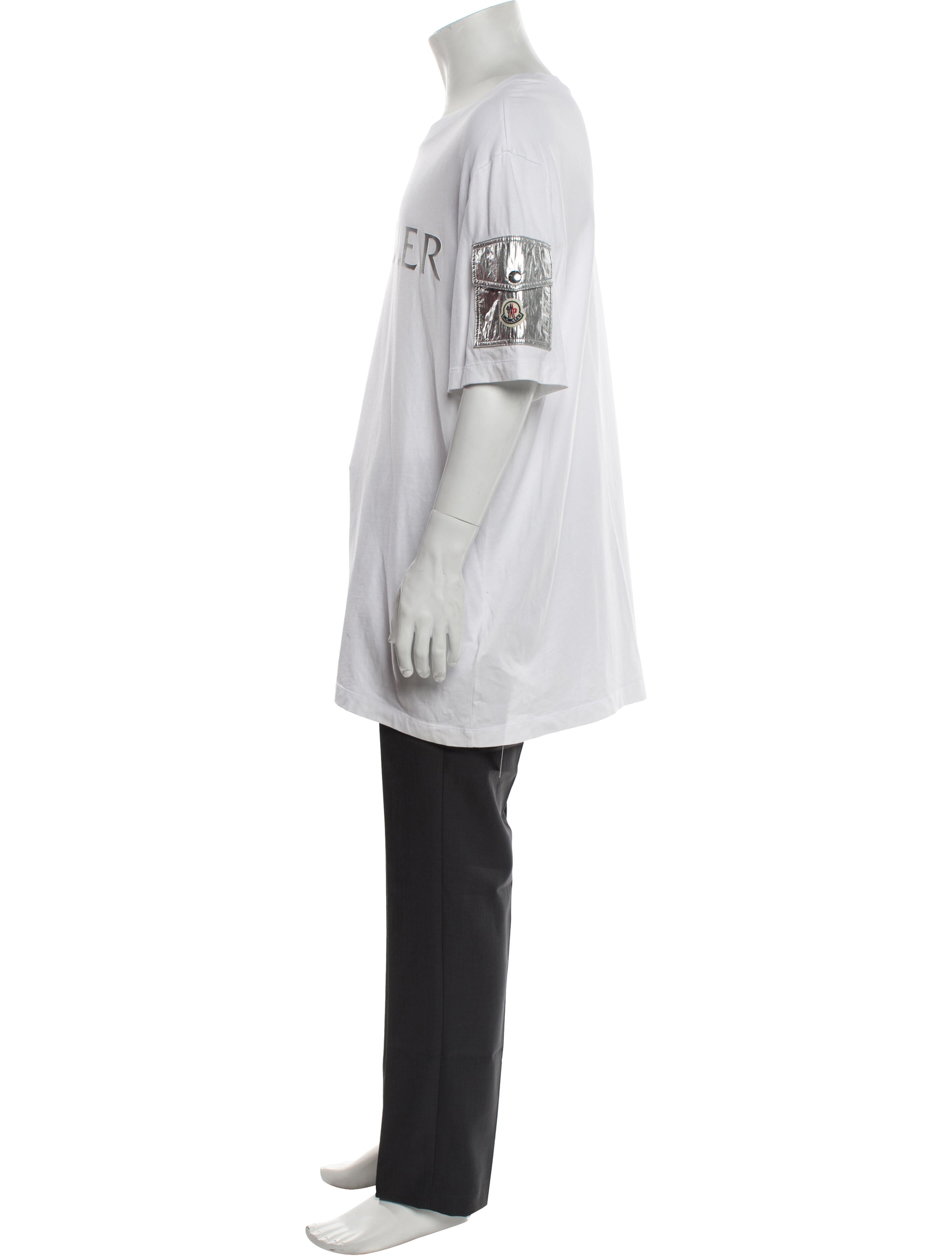 Moncler Graphic Print Crew Neck T-Shirt