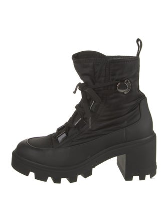 Moncler Nylon Combat Boots