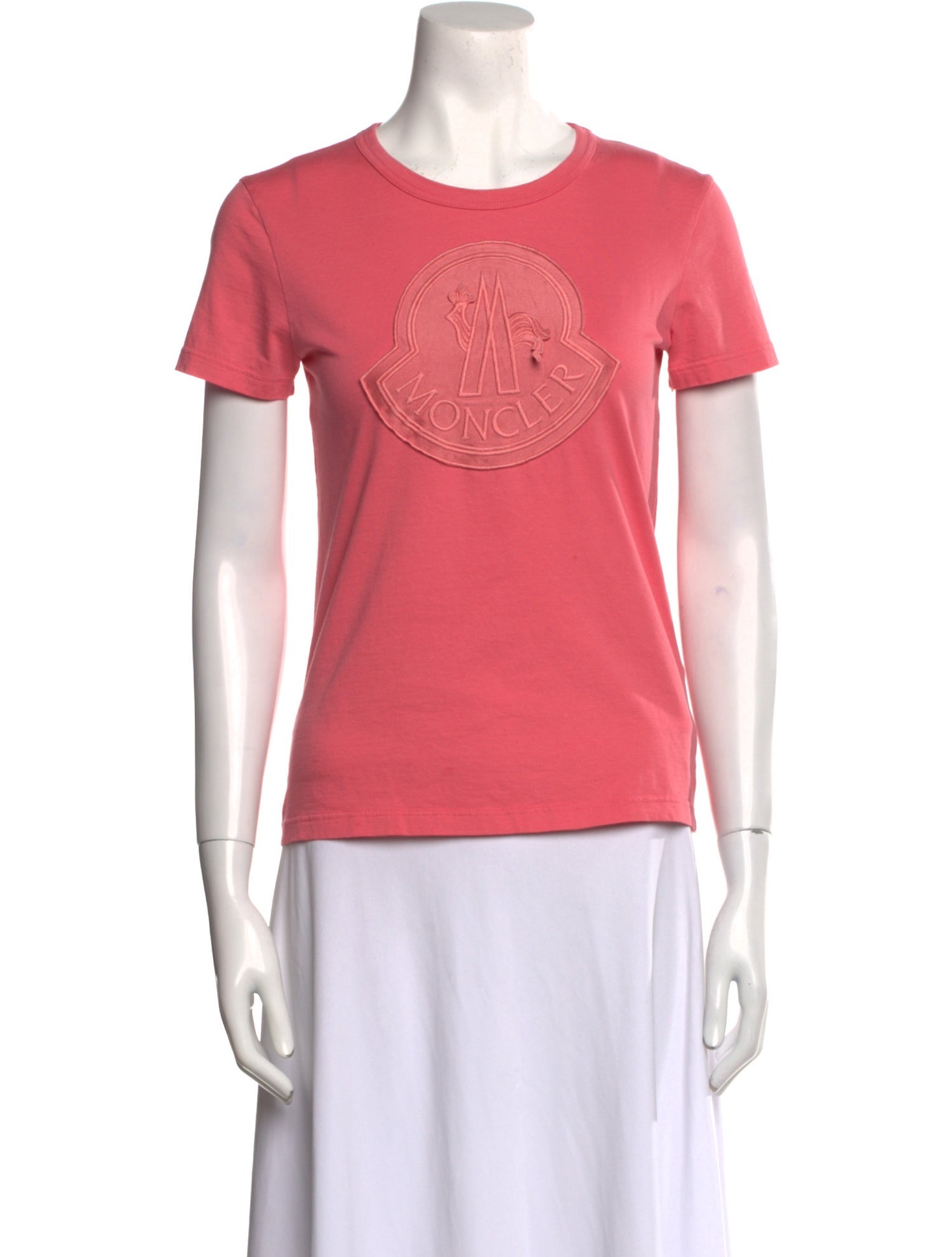 Moncler Graphic Print Crew Neck T-Shirt