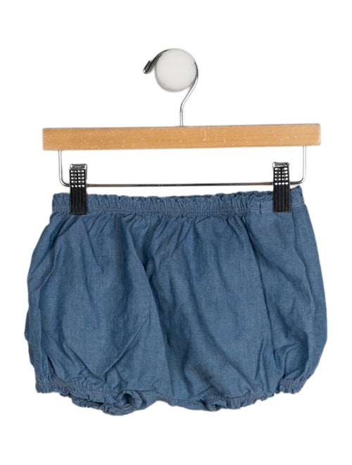 Moncler Solid Ruffled Bloomers