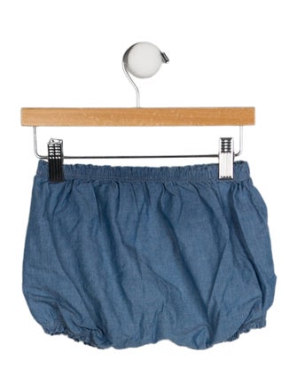 Moncler Solid Ruffled Bloomers