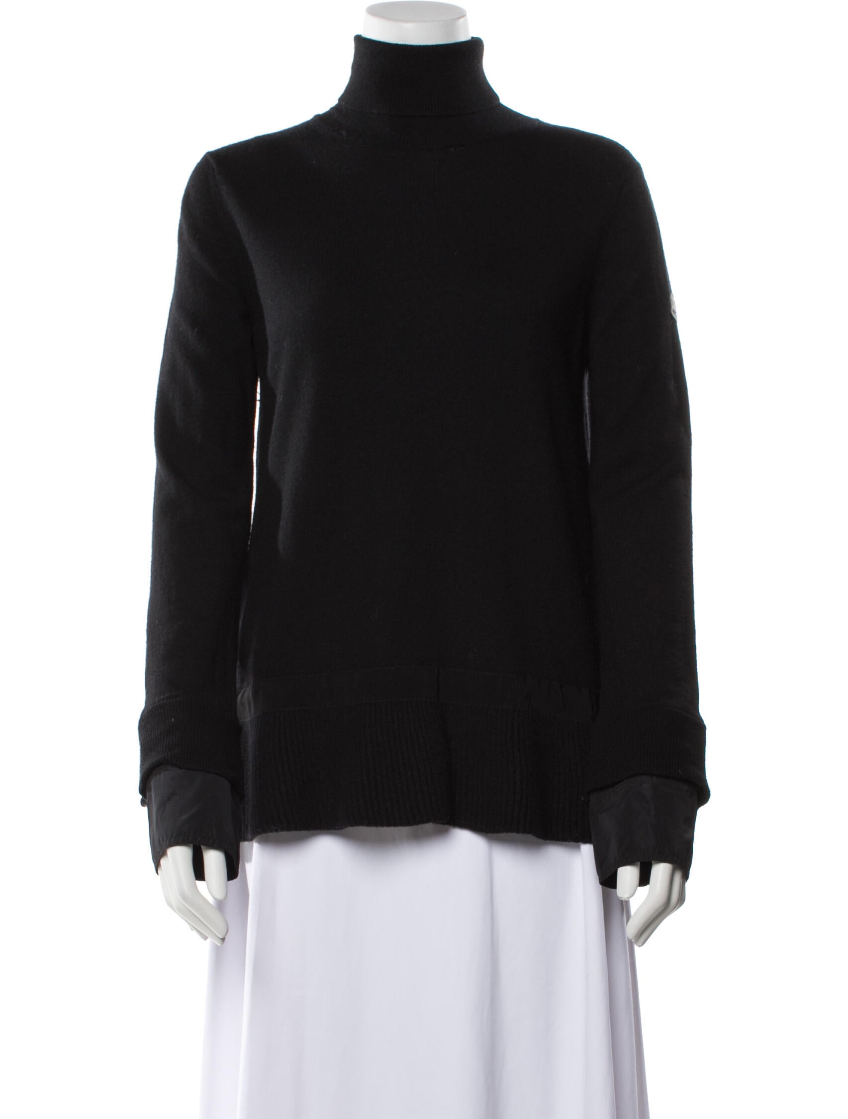 Moncler Virgin Wool Turtleneck Sweater