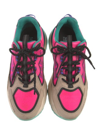 Moncler Mesh Printed Sneakers