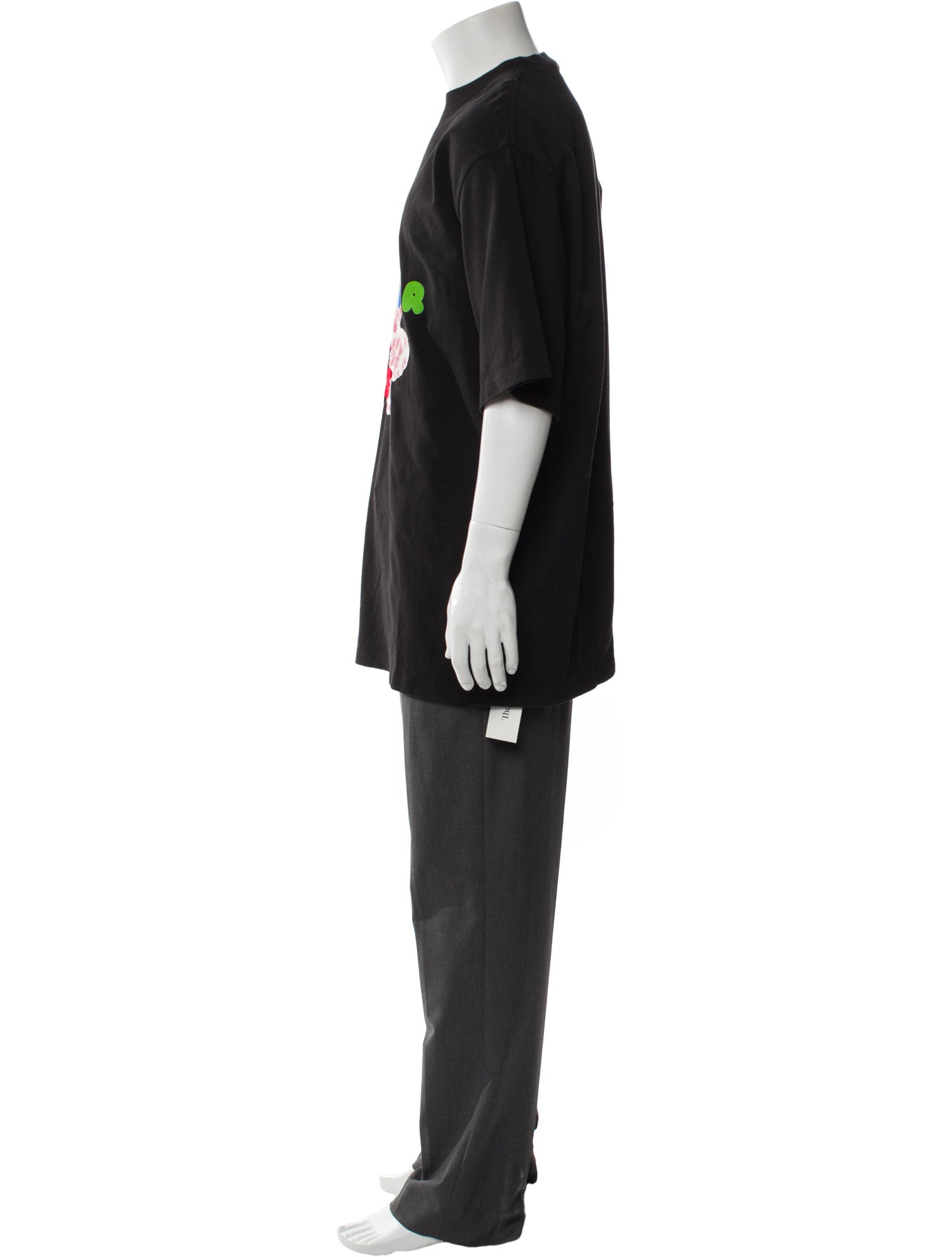 Moncler Graphic Print Mock Neck T-Shirt