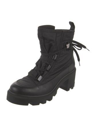 Moncler Nylon Combat Boots