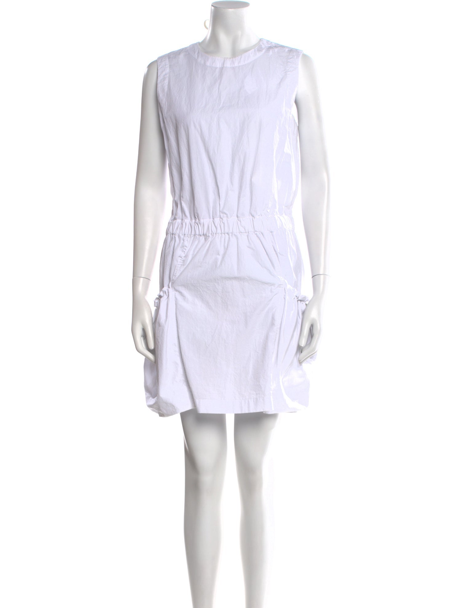 Moncler Crew Neck Mini Dress