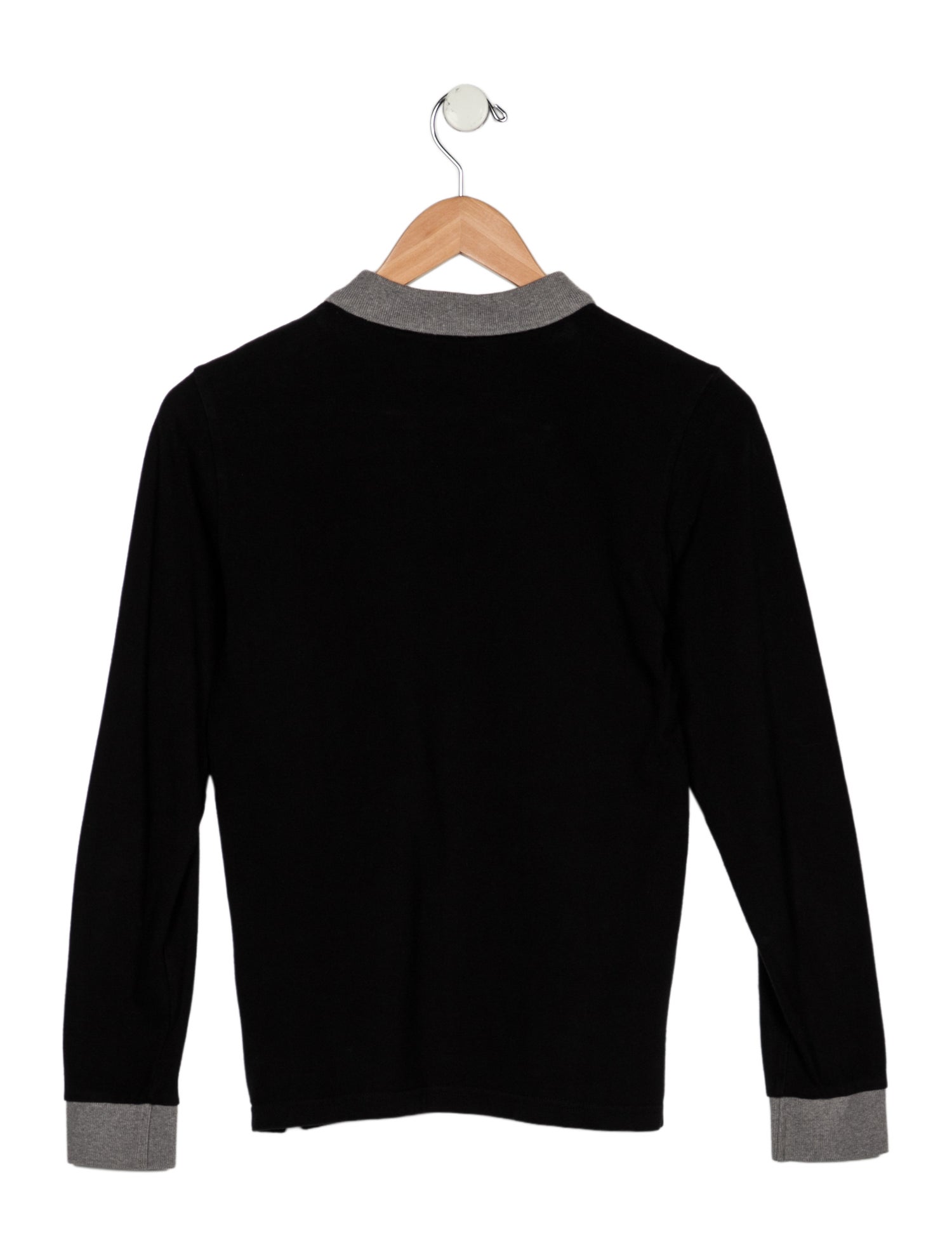 Moncler Long Sleeve Polo