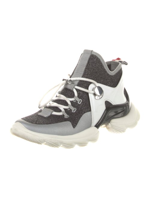 Moncler Colorblock Pattern Chunky Sneakers