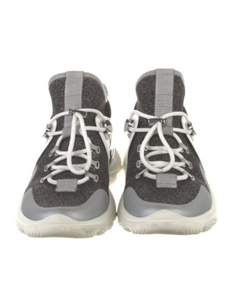 Moncler Colorblock Pattern Chunky Sneakers