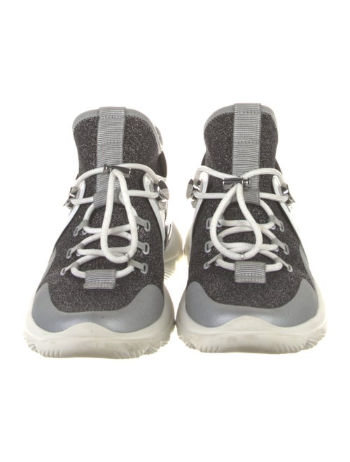 Moncler Colorblock Pattern Chunky Sneakers