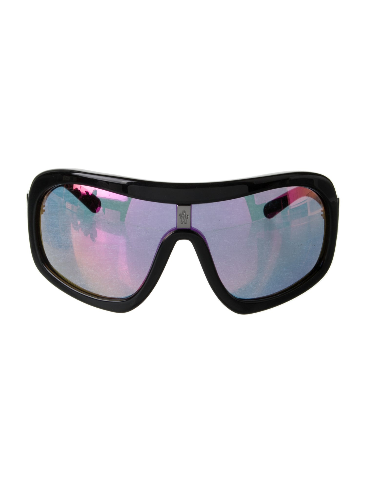 Moncler Shield Mirrored Sunglasses