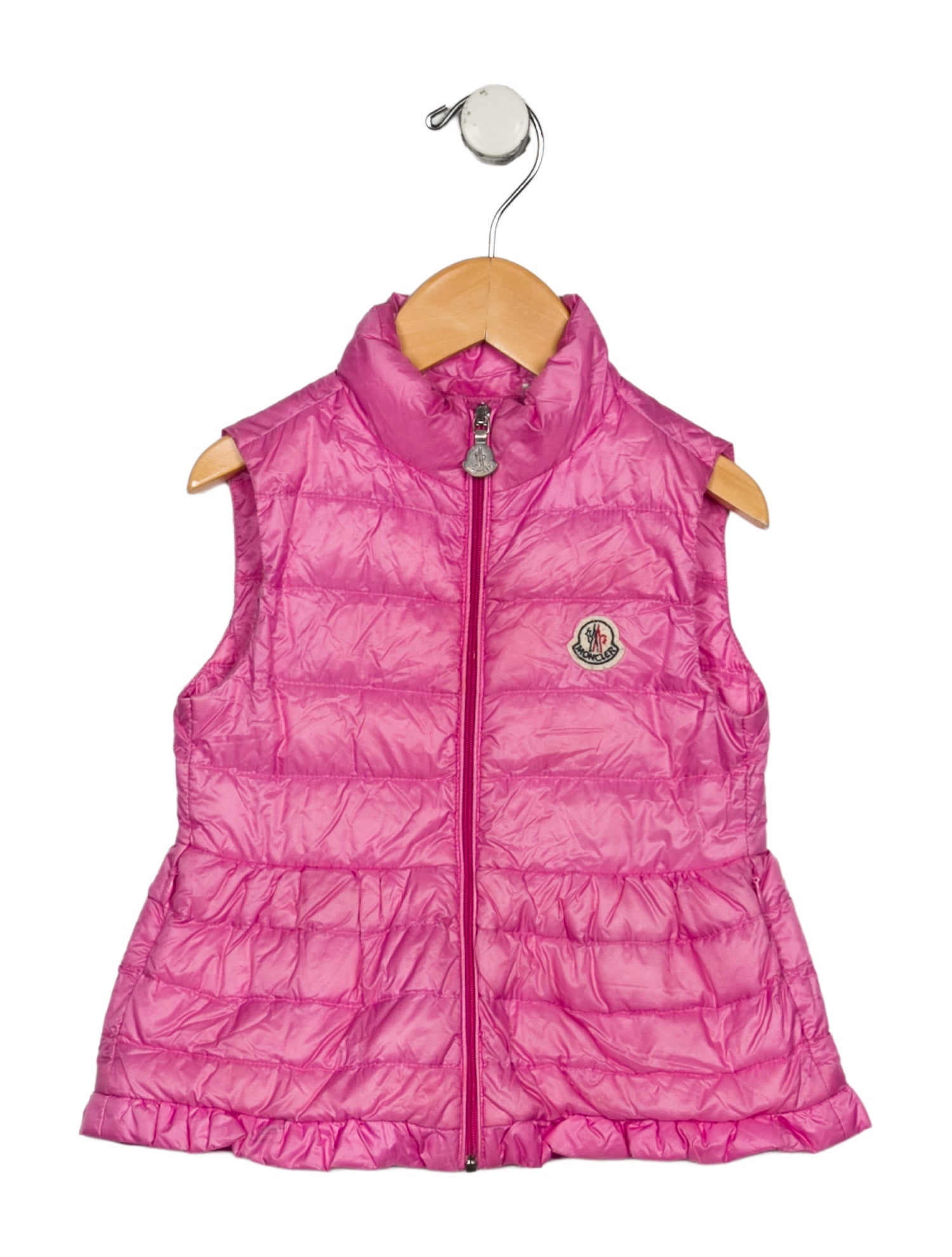Moncler Zip-Up Down Vest