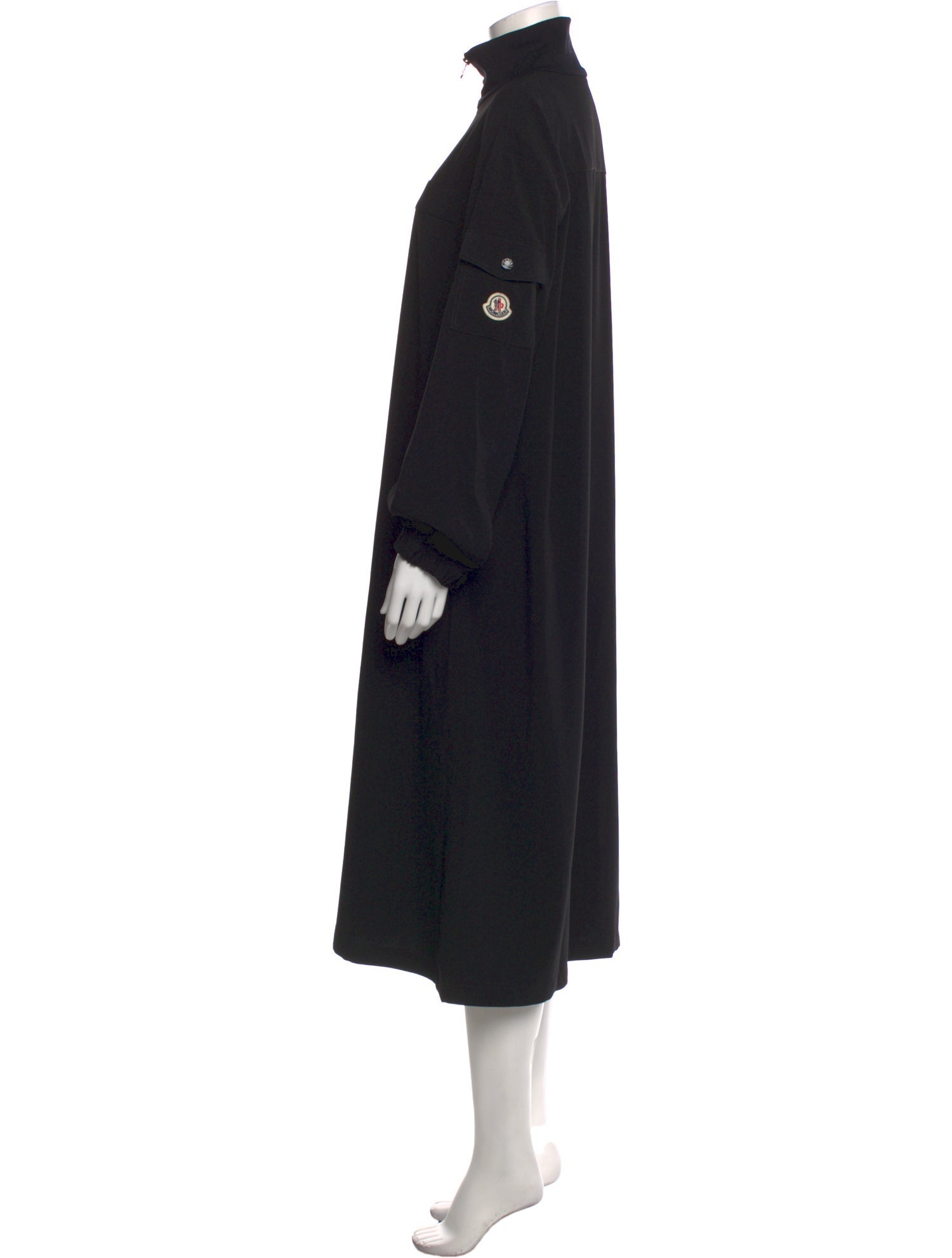 Moncler Turtleneck Long Dress
