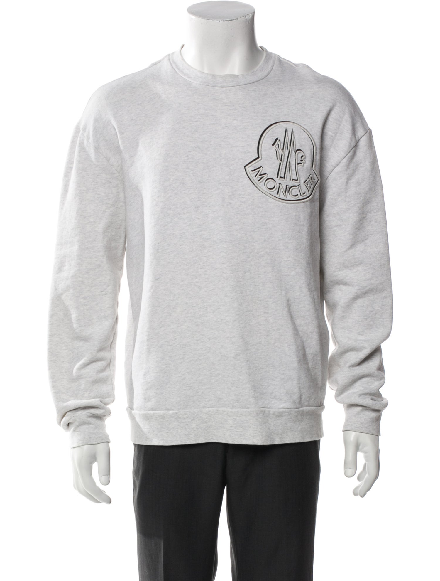 Moncler Graphic Print Crew Neck Pullover