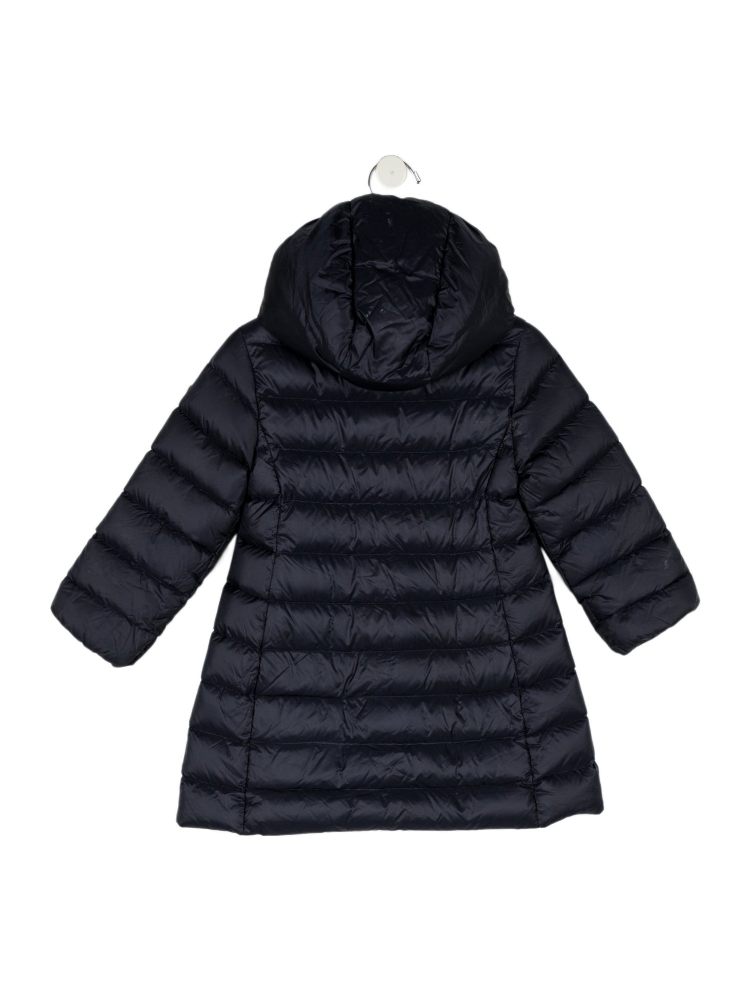 Moncler Moncler girls blue down jacket