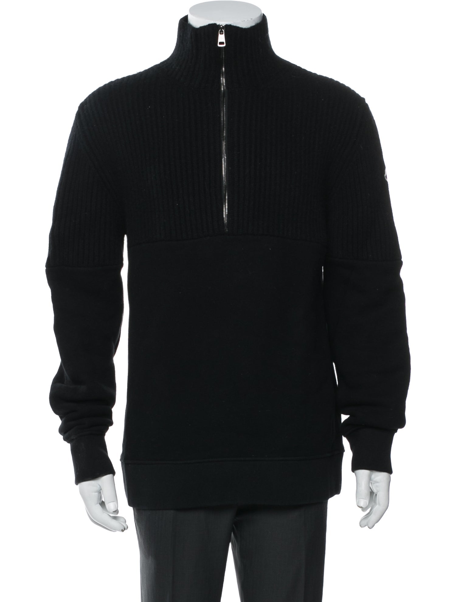 Moncler Virgin Wool Turtleneck Sweatshirt