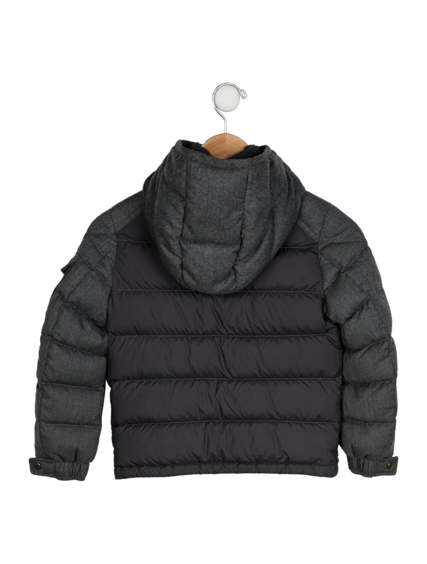 Moncler Kids Boys' Solid Down Coat
