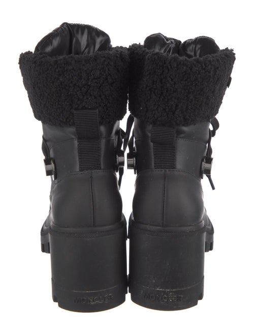 Moncler Corinne Leather Combat Boots