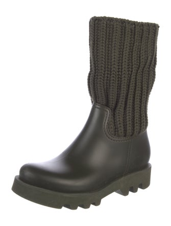 Moncler Ginette Rubber Rain Boots