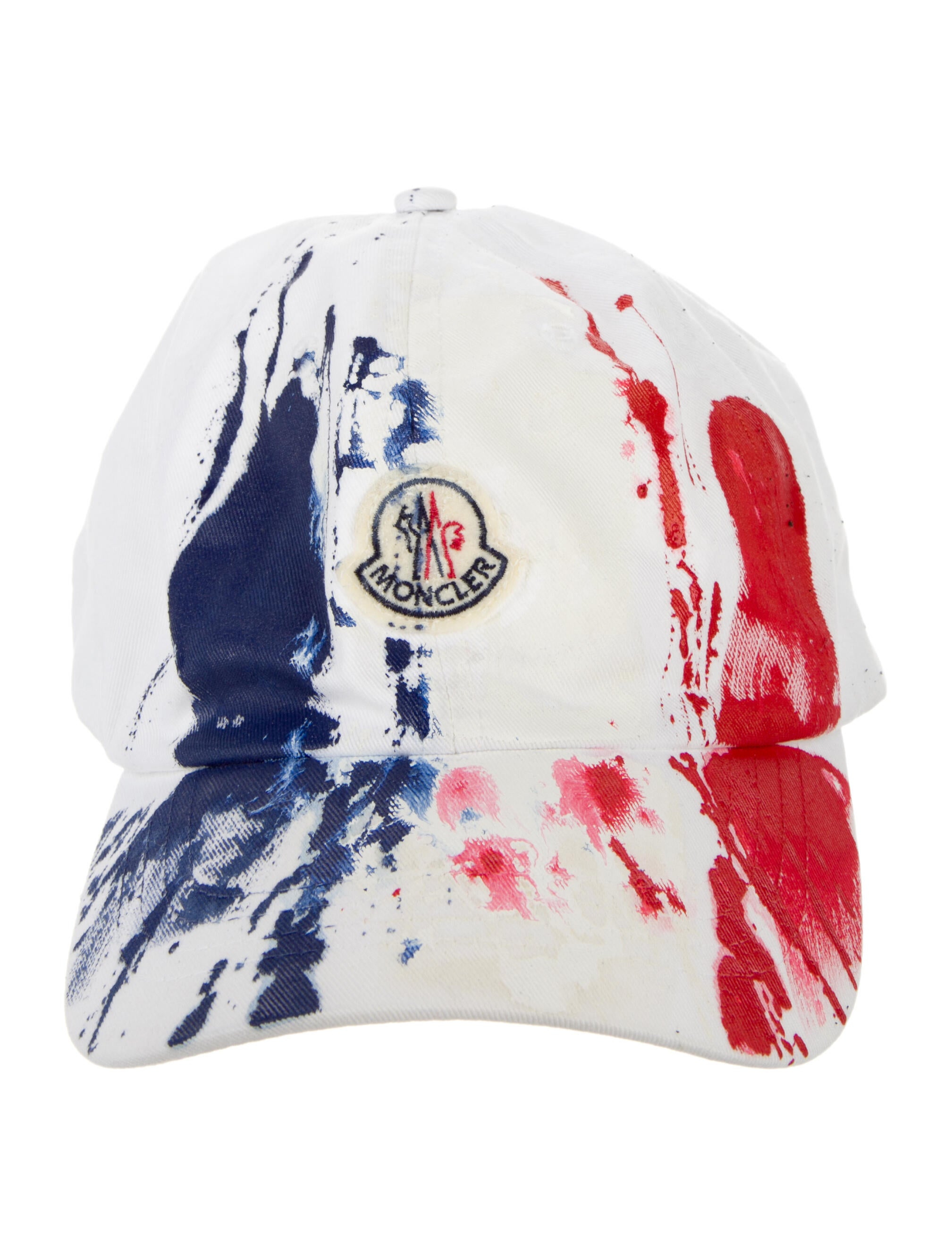 Moncler Paint Splatter Baseball Hat