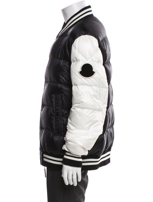 Moncler Striped Bomber Jacket